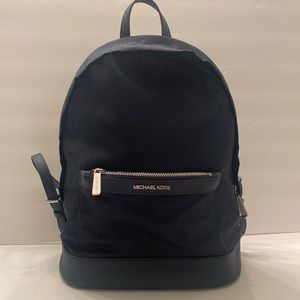 Michael Kors Navy Blue Backpack